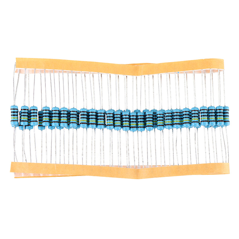 50pcs 1W Metal Film Resistor 1% 1M ohm
