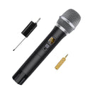NASUM 48 Channel UHF Wireless Karaoke Microphone Handheld Mic with 6.35mm Plug Mini Receiver for home Conference Outdoor Party