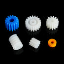 26pcs Plastic Spindle Worm Motor Gear Set And Sleeves 2mm 2.3mm 3mm 3.17mm 4mm