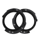 2Pcs Car Replacement Headlights Brackets Light Base Left & Right Black For Jeep Wrangler JK 2007-2016