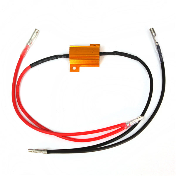 4pcs 12V 25w 8.2 ohm Indicator Light Resistor Flasher Relay Motorcycle Car Aluminum