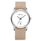 Wal-Joy WJ9007 Student Watch Simple Date Display Nylon Strap Female Quartz Wrist Watch