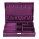 Jewelry Case Ring Earring Necklace Trinket Organizer Display Storage Box