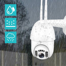 Bakeey 1080P 9 LED 2MP IP66 Speed Dome Smart Outdoor Camera Night Version Movement Detection Two-way Audio TF Card Storage CCTV Monitor
