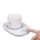 Smart Cup Warmer Heat USB Beverage Mug Mat Office Tea Coffee Heater Pad Timing