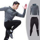 Mens PRO Compression Quick-drying Skinny Fit Training Fitness Three-piece/Two-piece Sport Suit