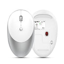 HXSJ T36 1600 DPI 2.4Ghz Wireless+bluetooth 3.0/5.0 2 Buttons Rechargeable Wireless Mouse