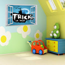 Miico FX7501 Trick or Treat Halloween Sticker Cartoon Wall Sticker Halloween Decoration Room Decoration