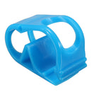 5pcs Plastic Pinch Clamp Siphon Hose Flow Control Valve Tube Clamp Medium White/Black 7.5 MM