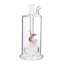 Water Glass Pipes Mute Pot Glass Pipette Silent Pot With Mute layer