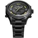 WEIDE 6306 Dual Display Digital Watch Alarm Calendar Luminous Display Stainless Steel Sport Watch