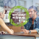 Miico SK6091 Glass Window And Door Sticker Creative Decorative Wall Sticker DIY Stickers