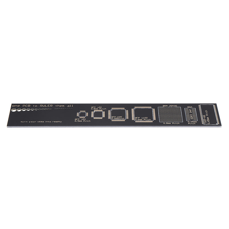 15cm Multifunctional PCB Ruler Measuring Tool Resistor Capacitor Chip IC SMD Diode Transistor Package Electronic Stock