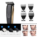 EU Plug 5IN1 220V Waterproof Hair Trimmer Barber Salon Hair Cut Tool Kit Clipper Beard Shaver Razor