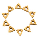 Drillpro 10pcs 11IR A60 Carbide Insert Internal Threading Insert For Turning Tool Holder Boring Bar