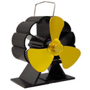 Bakeey 3-leaf Heat Fireplace Fan Powered Home Efficient Heat Distribution Low Noise
