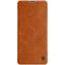 NILLKIN Flip Bumper Shockproof Card Slot Holder Full Cover PU Leather Vintage Protective Case for Samsung Galaxy Note10 Lite