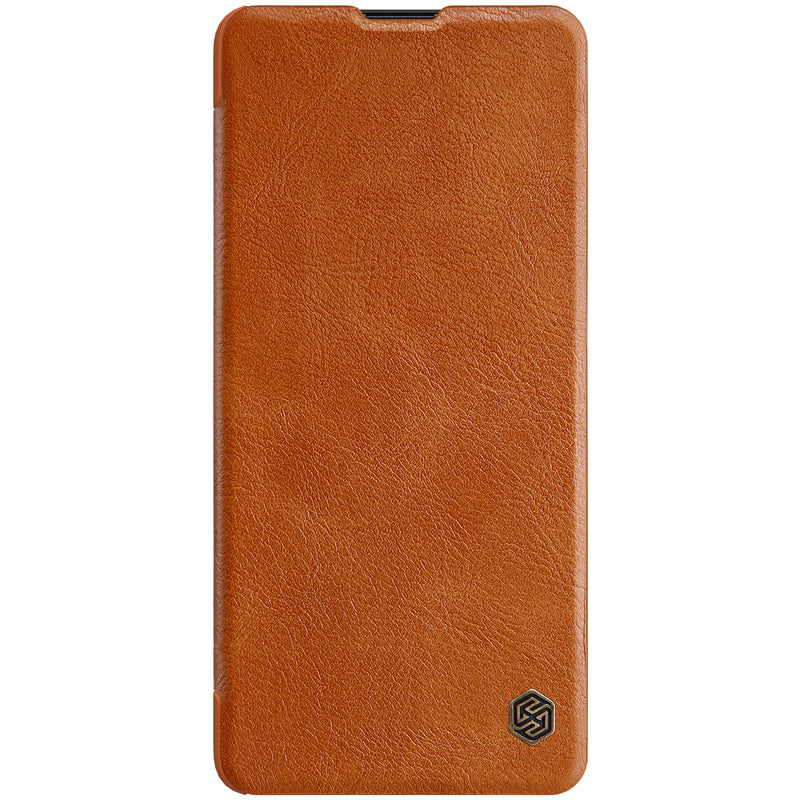 NILLKIN Flip Bumper Shockproof Card Slot Holder Full Cover PU Leather Vintage Protective Case for Samsung Galaxy Note10 Lite