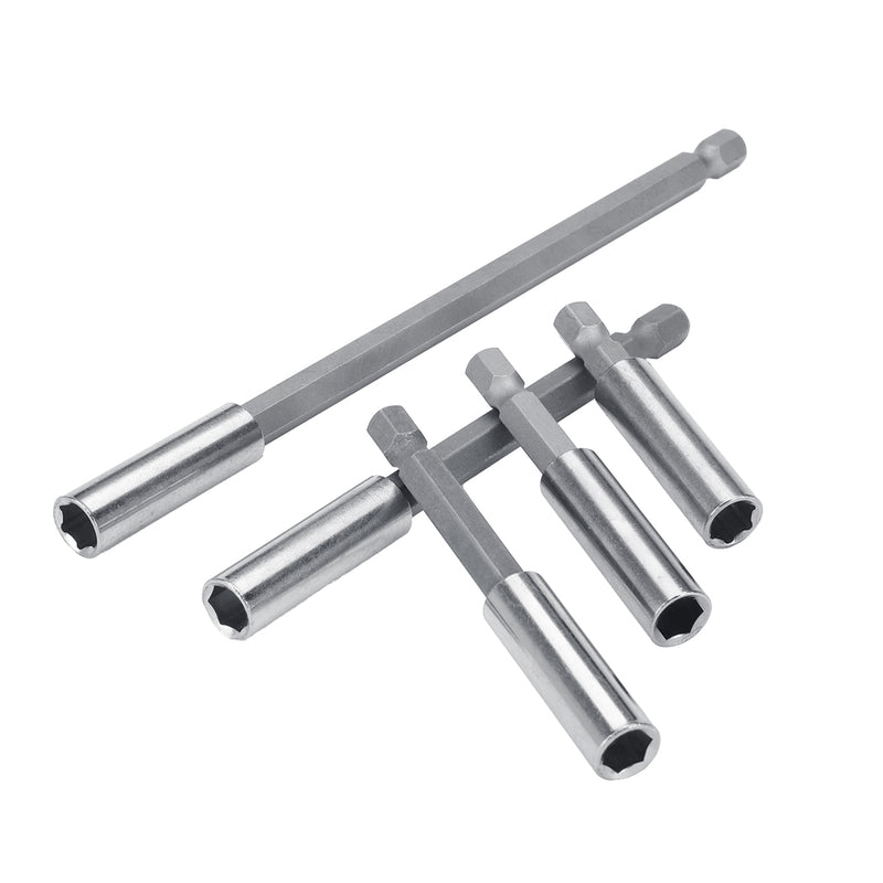 50/60/75/100/150mm Hexagon Socket Extension Rod Screwdriver Drill Bit Hex Shank