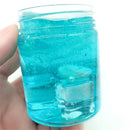 80ML Clear Crystal Slime With Shell Shark Decompression Mud DIY Gift Toy Stress Reliever