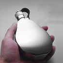 IPRee 304 Stainless Steel 6 Oz Alcohol Flagon Gourd Shape Water Bottle Camping Travel