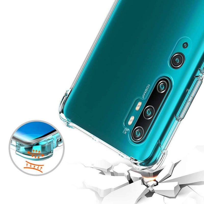 Bakeey Air Bag Shockproof Transparent Soft TPU Protective Case for Xiaomi Mi Note 10 / Xiaomi Mi Note 10 Pro/ Xiaomi Mi CC9 Pro