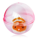 Electric Running Hamster Rolling Ball  Funny Little Plush Animal Compression Stuffed Toy 13*9.5*13cm