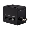 YICHEN TR-148 Universal International Power Plug USB 2.1A Adapter Wall AC Adapter Worldwide Travel Power Plug Conversion Socket Dual USB Adapter