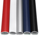 127x60cm 3D Carbon Fiber Vinyl Waterproof Car Wrap Sheet Roll Film DIY Sticker for Car Motorcycle