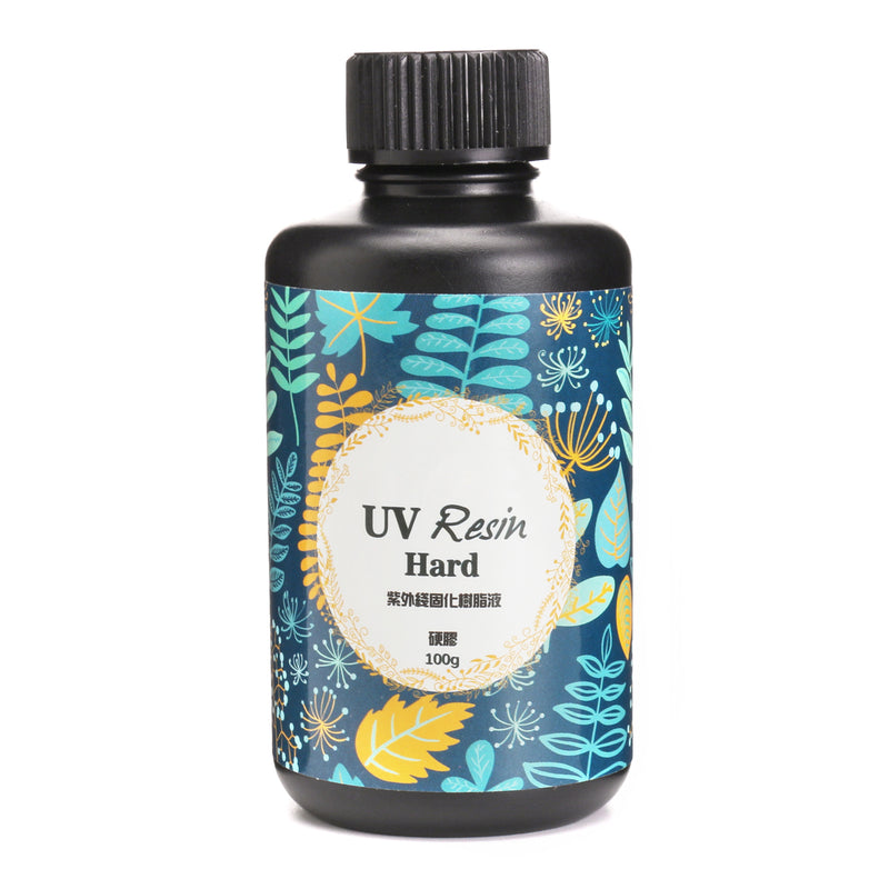 UV Resin Hard Ultraviolet Solar Sunlight Curing Cure Activated Crystal Glue 25/60/100/200g