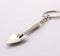 1PC Keyring Tools Metal Silver Keychain Work Shovel Mini Tool Shovel Keyring Metal Keychain Work Tools