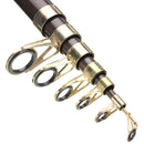 ZANLURE 3.6m Carbon Fiber Telescopic Fishing Rod Spinning Sea Fishing Pole