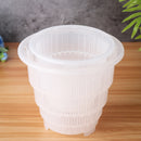 5/6/7 Inch PP Plastic Clear Flower Pot Orchid Planter Container Mesh Pot Home Decorations