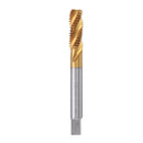 Drillpro HSS Spiral Flute Hand Tap Imperial Titanium Coated Machine Screw Plug Tap Drill