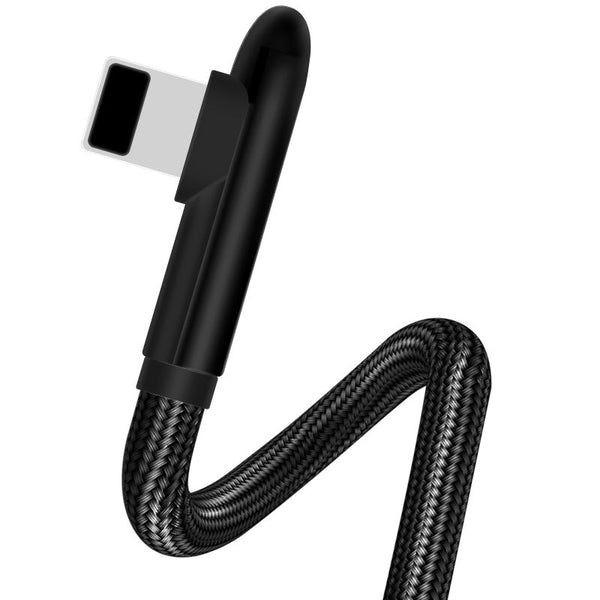 Type-c USB Elbow Right Angle Game Phone Charger Data Cable for Oneplus 6 6T Xiaomi Mi8 Mix S9 Note 9