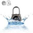 Smart bluetooth Fingerprint Padlock Phone APP Unlock Waterproof IP66 Stainless Steel Security Door Lock For Luggage/Cabinet/Drawer/Bike