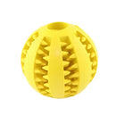 7CM Interactive IQ Treat Ball Rubber Dog Balls Toys with Bite Resistant Soft Rubber Dog Balls