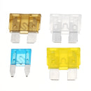 1 2 3 4 5 6 Pin Motorcycle Car Waterproof Electrical Terminal Wire Connector + Blade Fuses