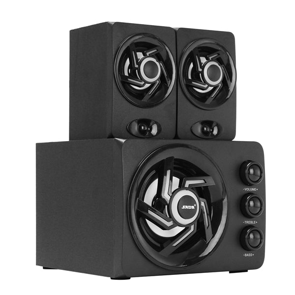 SADA USB Stereo Speaker Knob Control for Computer Laptop Tablet