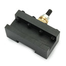 Machifit 1/4-3/8 Inch 20x25x50mm Turning and Facing Holder for Quick Change Tool Post Holder
