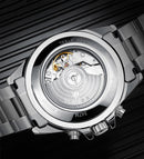TEVISE T863 Date Display Business Style Automatic Mechanical Watch Full Steel Men Watches