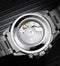 TEVISE T863 Date Display Business Style Automatic Mechanical Watch Full Steel Men Watches
