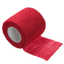 4Pcs Red Non-woven Adhesive Elastic Supporting Finger Arm Bandage Tapes
