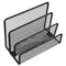 Black Mesh File Holder Letter Sorter Document Tray Office Desktop File Organizer Holder