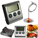 LCD Timer BBQ Termometro Digital Thermometer Sonda Cocina Comida Temperatura 482F Horno