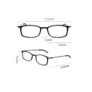 TR90 Blue-light-proof Presbyopic Glasses Ultra-thin Portable High-definition Resin Presbyopic Glasses for Men and Women Reading Glasses