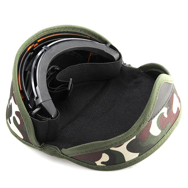 A Set 3 Lens Anti Shock Bulletproof CS Goggles Outdoor Shooting Anti-UV Glasses
