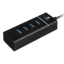 BIAZE HUB9 Aluminum Alloy USB 3.0 to 4-Port USB 3.0 OTG Hub Adapter 1M