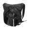 Men Riding Leg Bag Motorcycle Sports Hip Drop Multi-functiona Travel Waist Pack Belt Pouch Wallet Black