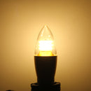 E14 E12 E27 7W SMD 3014 LED Golden Glass White Warm White Candle Bulb Lamp AC 85-265V